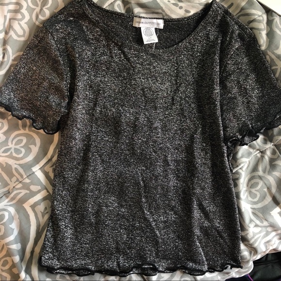 Urban Outfitters Sparkly Lettuce Edge T-shirt - Picture 4 of 6